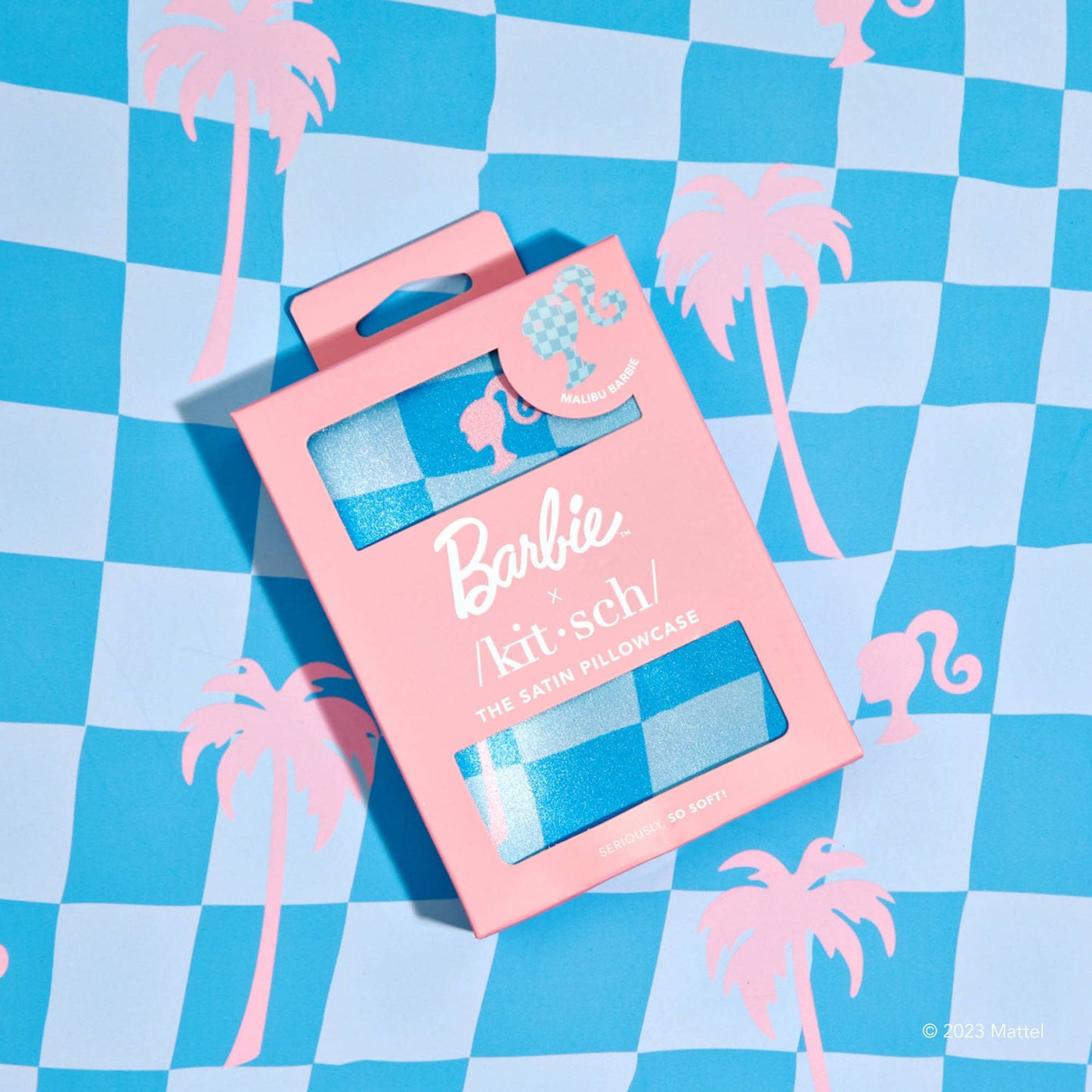 KITSCH - Barbie x kitsch Satin Pillowcase - Malibu Barbie
