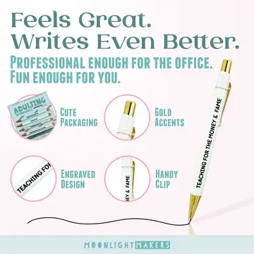 Adulting in Progress - Pen Set - Funny Gift
