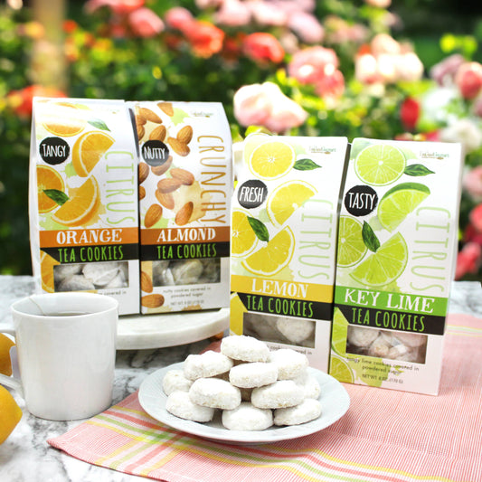 Too Good Gourmet - Tea Cookies (Lemon, Orange, Key Lime, Almond)