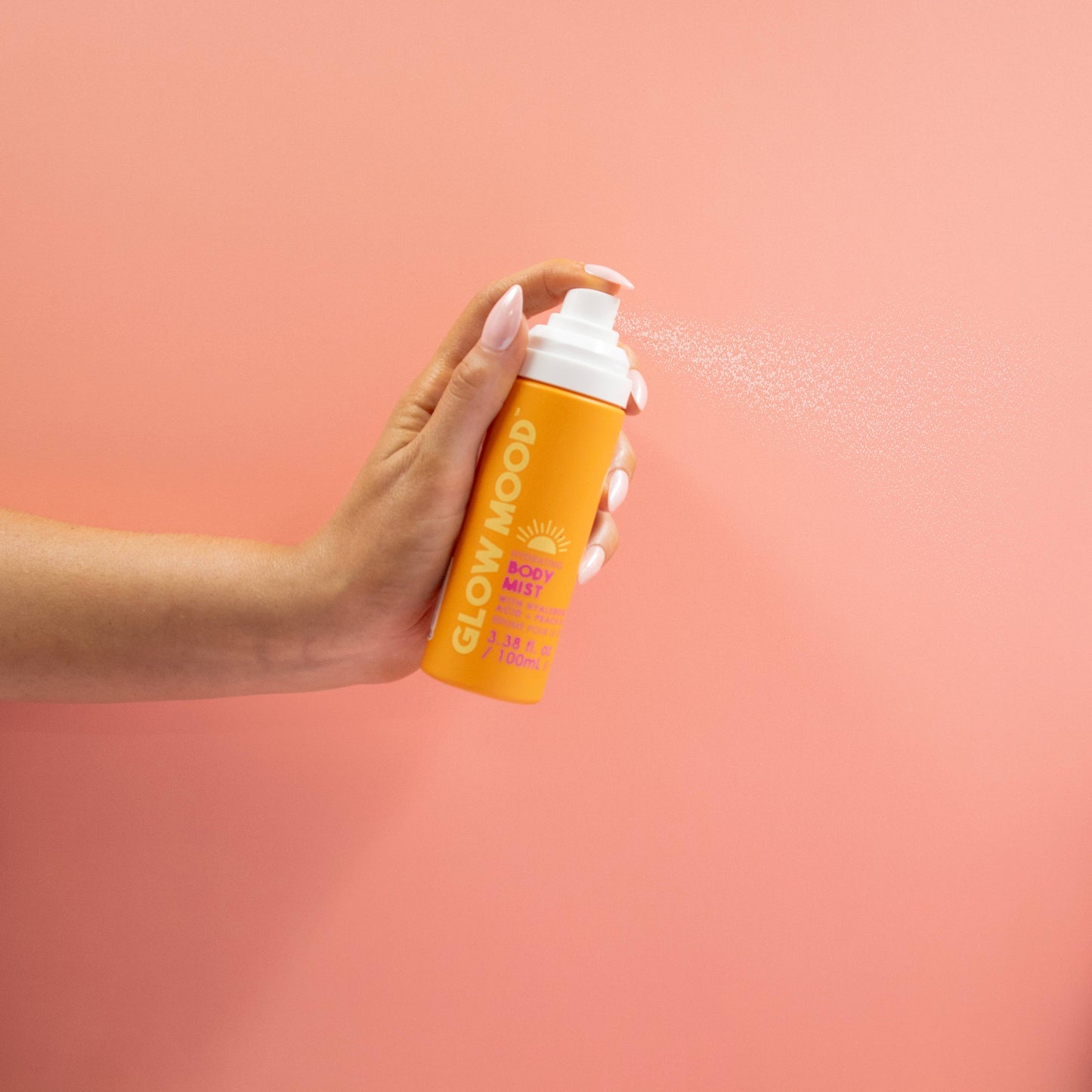 Glow Mood - Peach and Mint Hydrating Body Mist