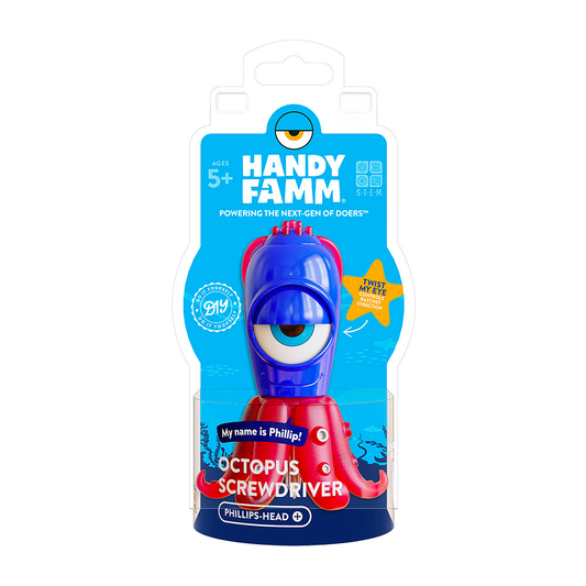 Handy Famm - Octopus Phillips Screwdriver "Phillip" Blue