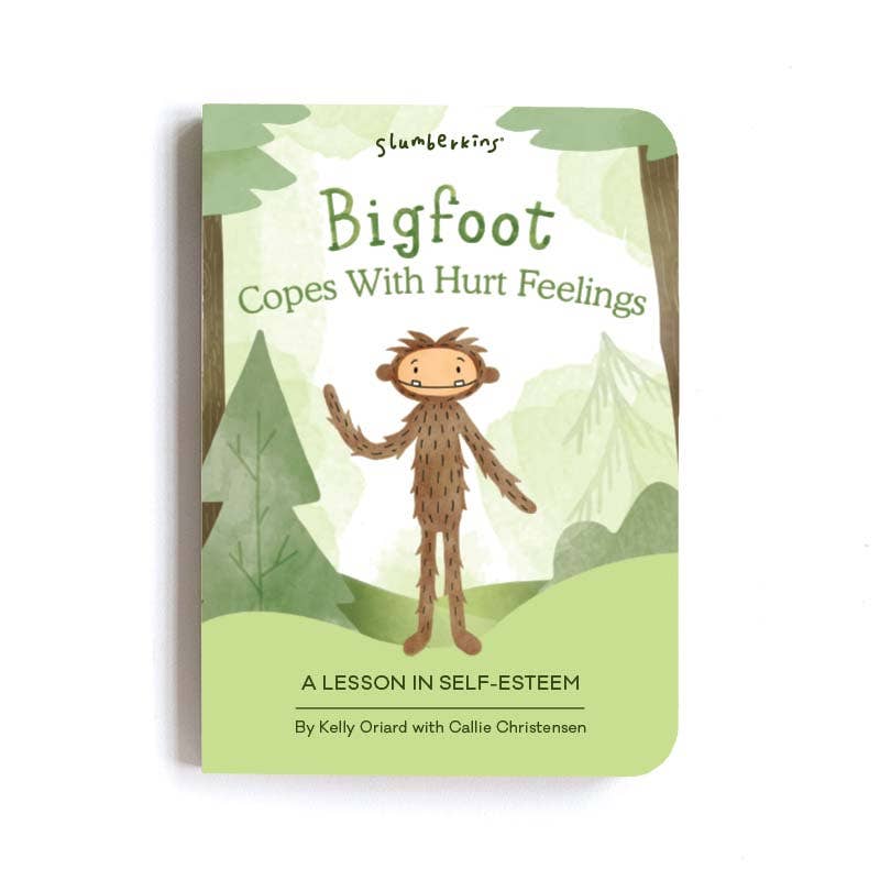 BIGFOOT KIN + LESSON BOOK - BIGFOOT COPES WITH HURT FEELINGS: A LESSON IN SELF-ESTEEM