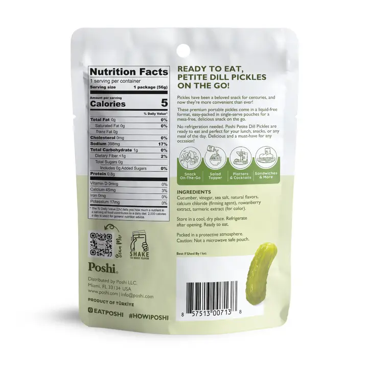 Petite Dill Pickles 2oz