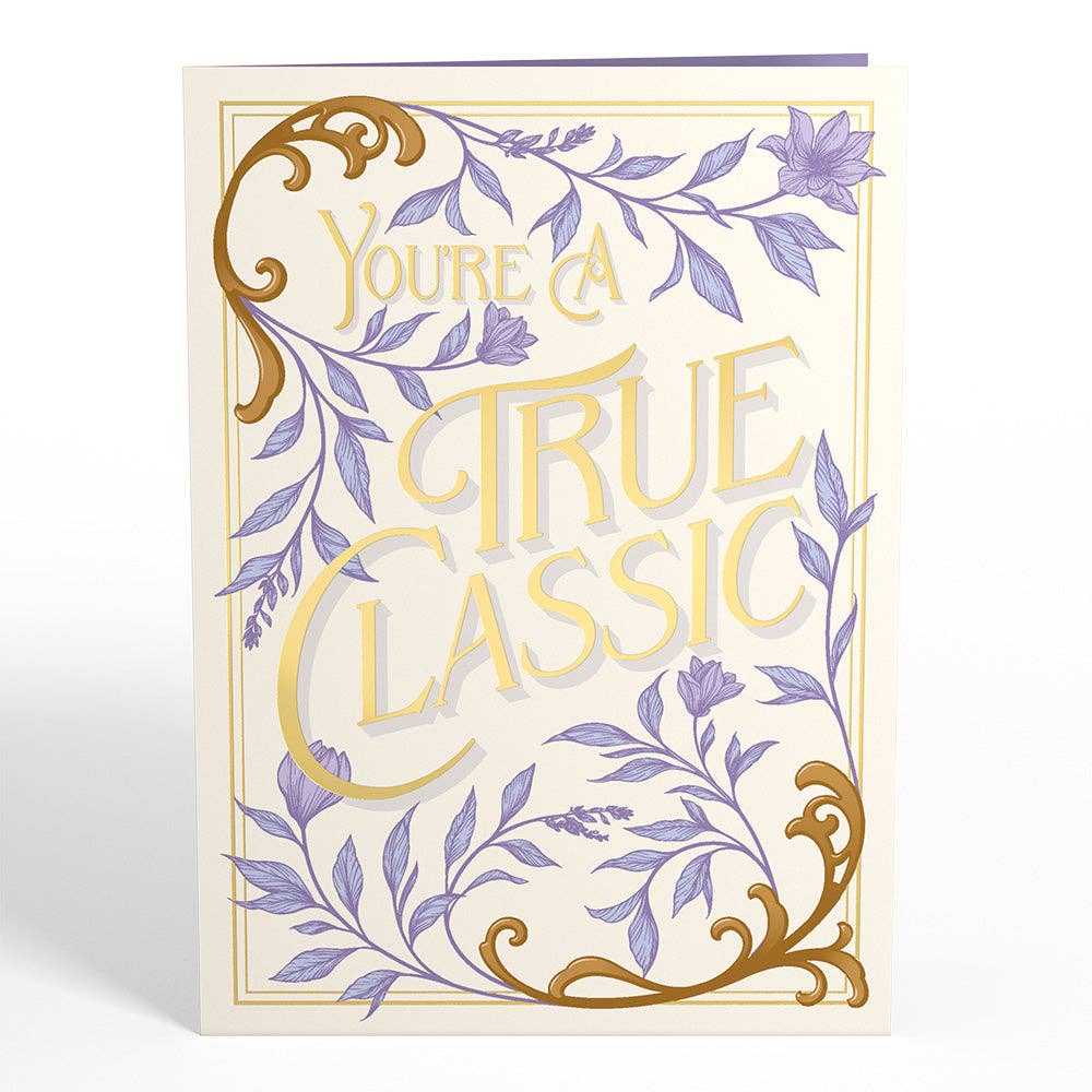 True Classic Petal Pressed™ Bookmark Card 5x7"