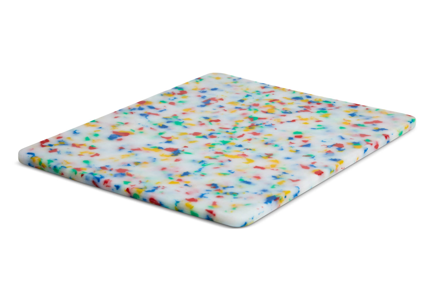 Recycled Plastic Cutting Board Medium Confetti