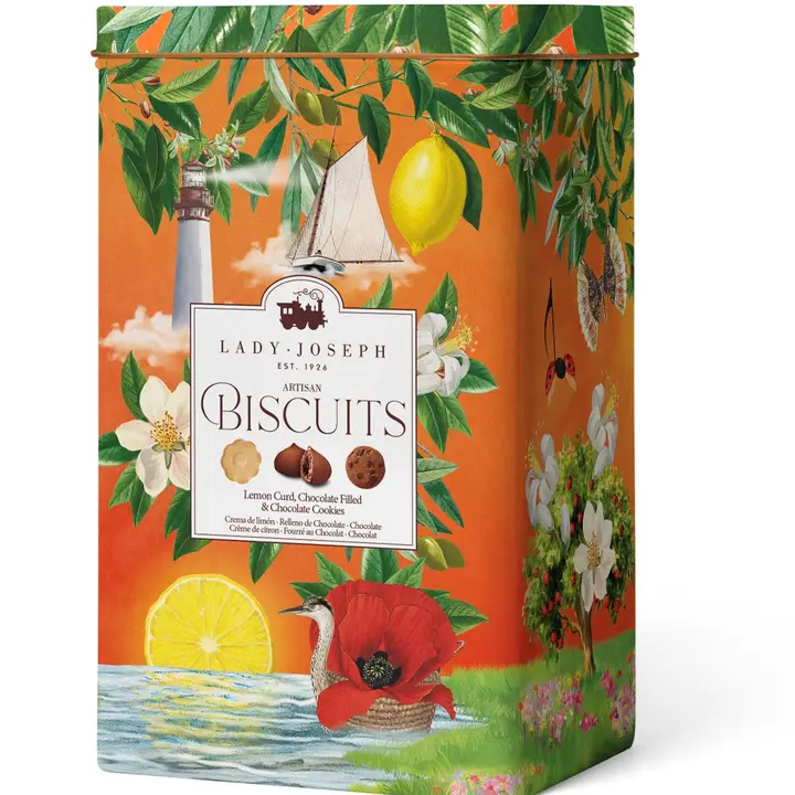 Cookies Assortment. (Gift Tin) Vegan and Vegetarian Canister