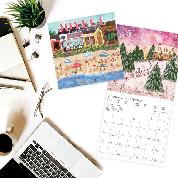 Joyful Landscapes Wall Calendar
