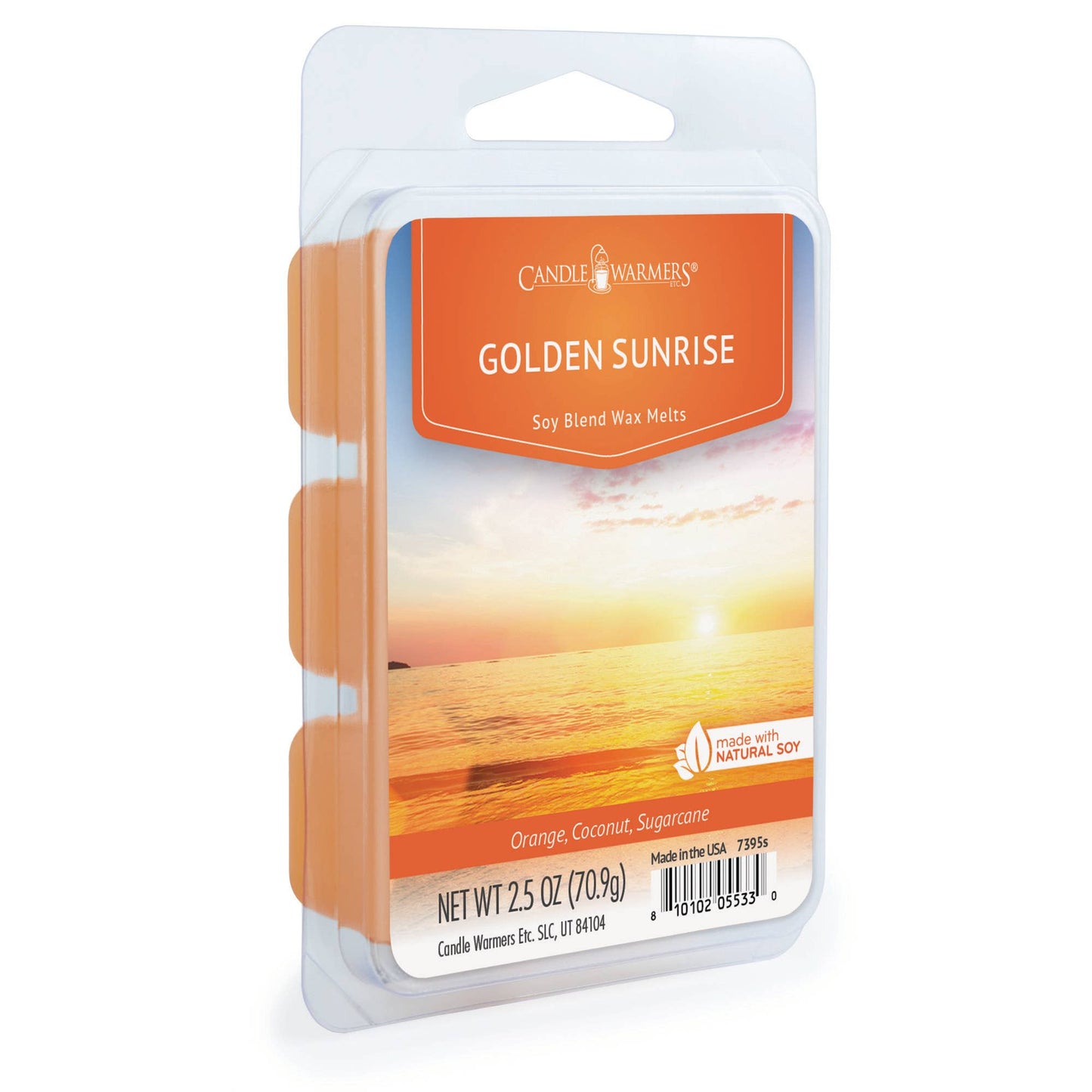 Candle Warmers Etc. - 2.5 oz Wax Melt Golden Sunrise