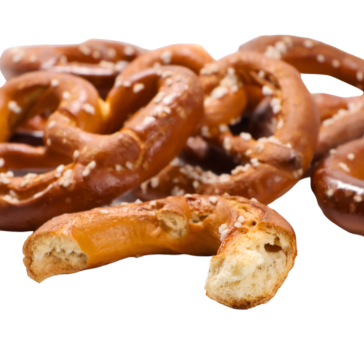 Martins Handmade Pretzels - Handmade Sourdough Pretzels, Salted - 8oz Bags