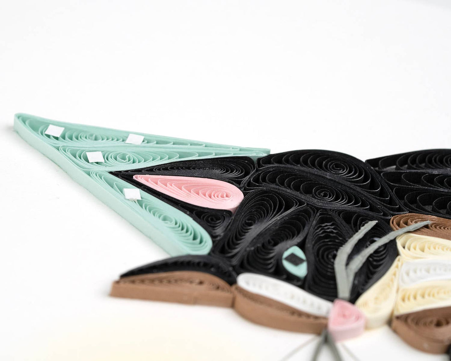 Quilling Card - Quilled Cat Birthday Card | Animal Lover Birthday Card
