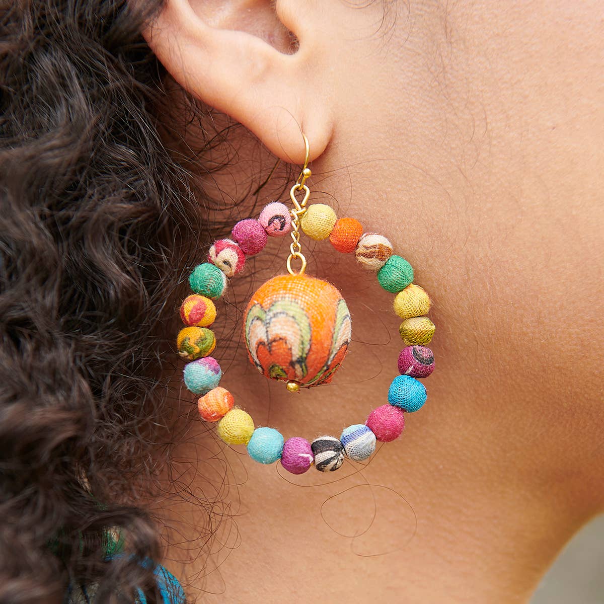 Kantha Soleil Earrings