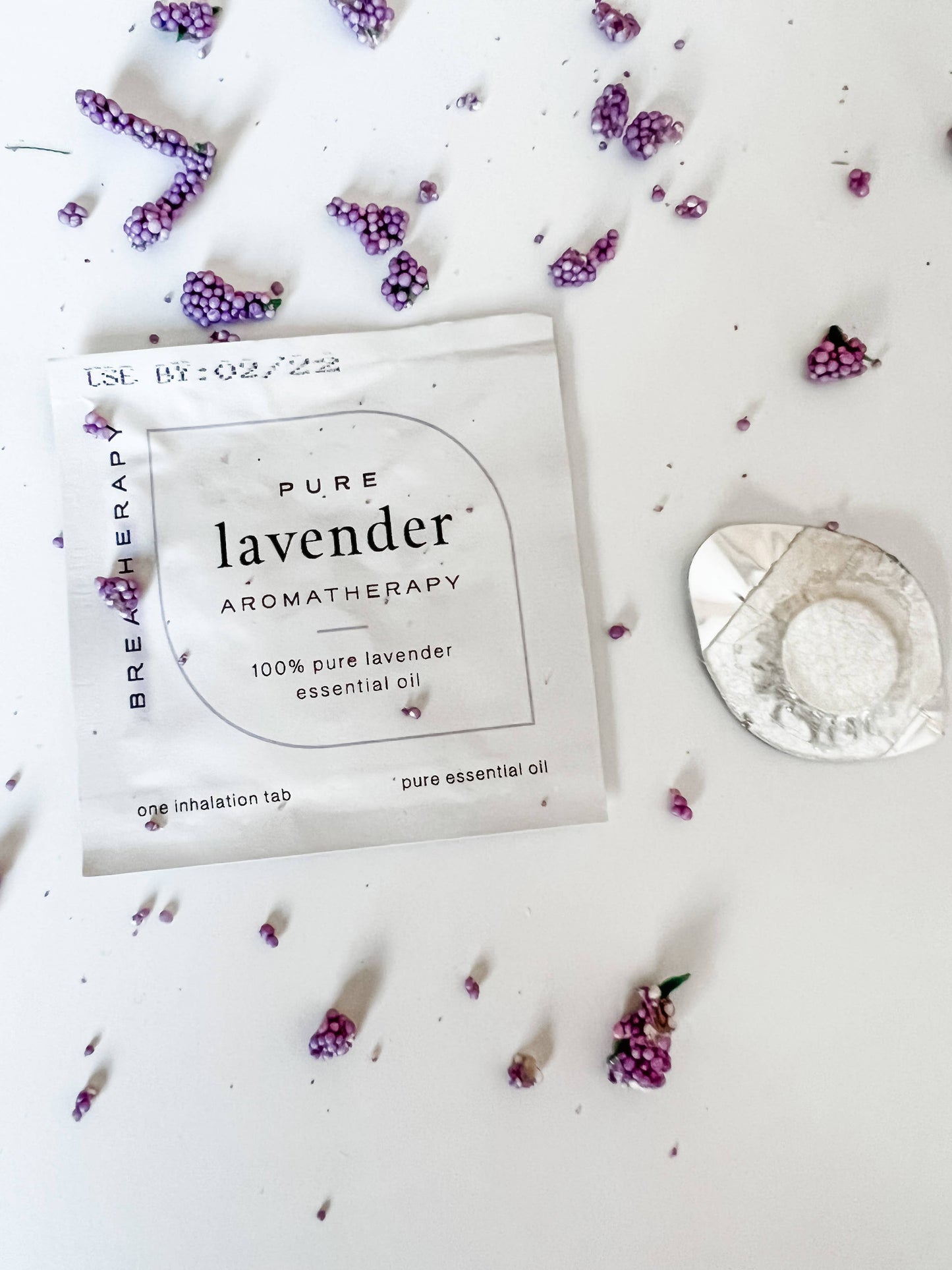Breatherapy - LAVENDER Aromatherapy Inhaler Patches (8pack)