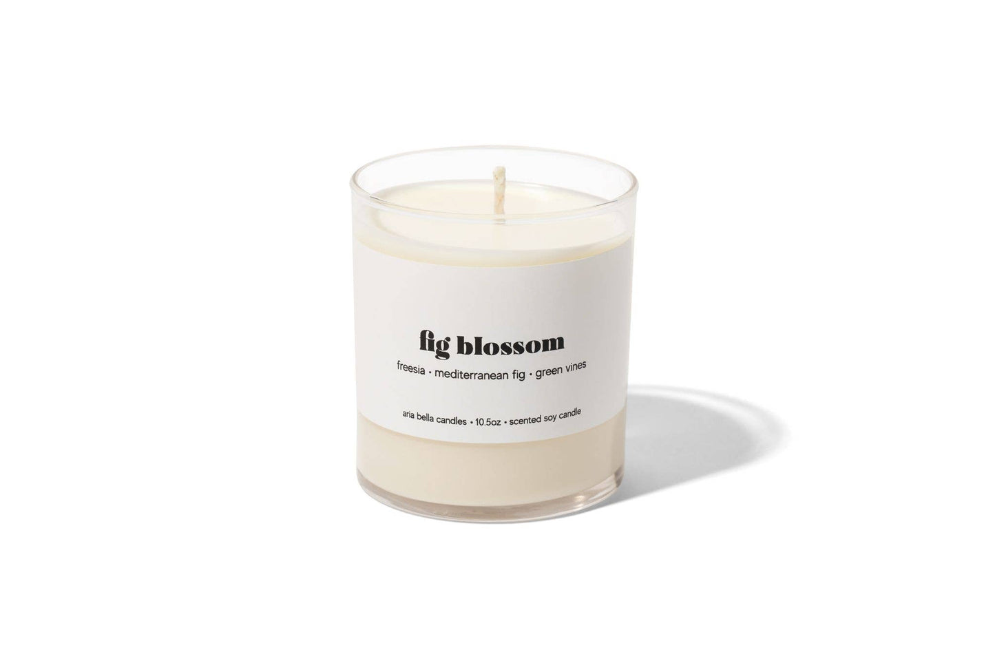 Fig Blossom Soy Candle 10.5oz Glass Jar