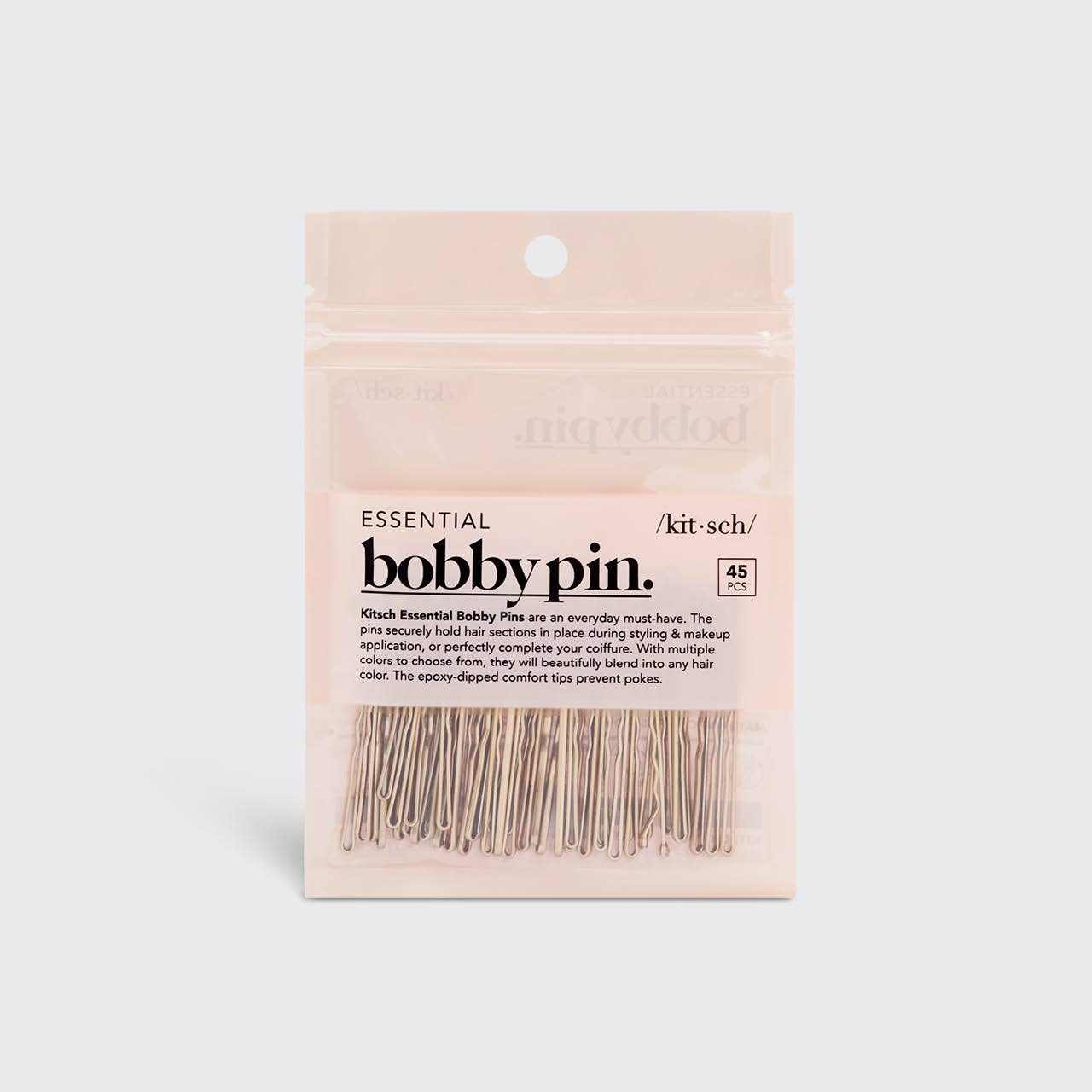 KITSCH - Essential Bobby Pins 45pc - Blonde