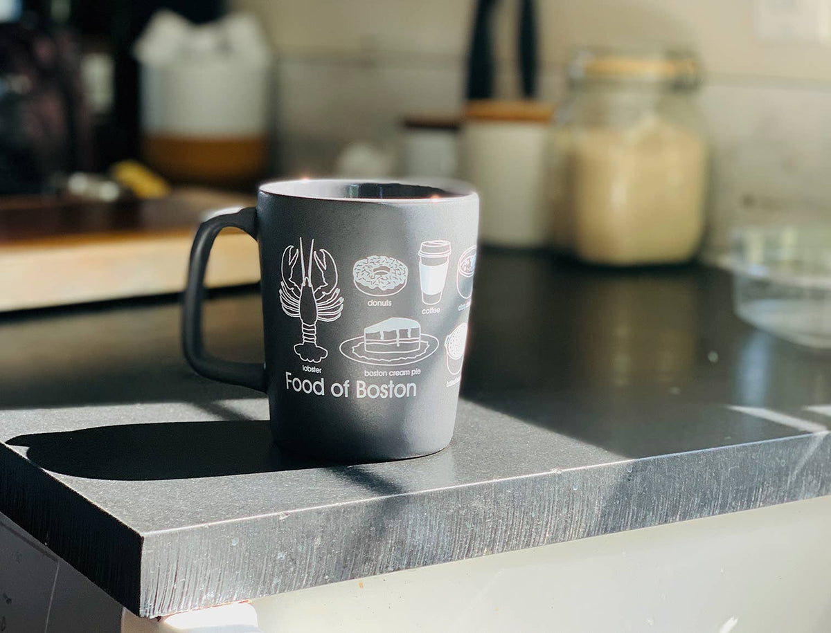 Boston Foodie Mug – 11 oz Ceramic, USA Printed