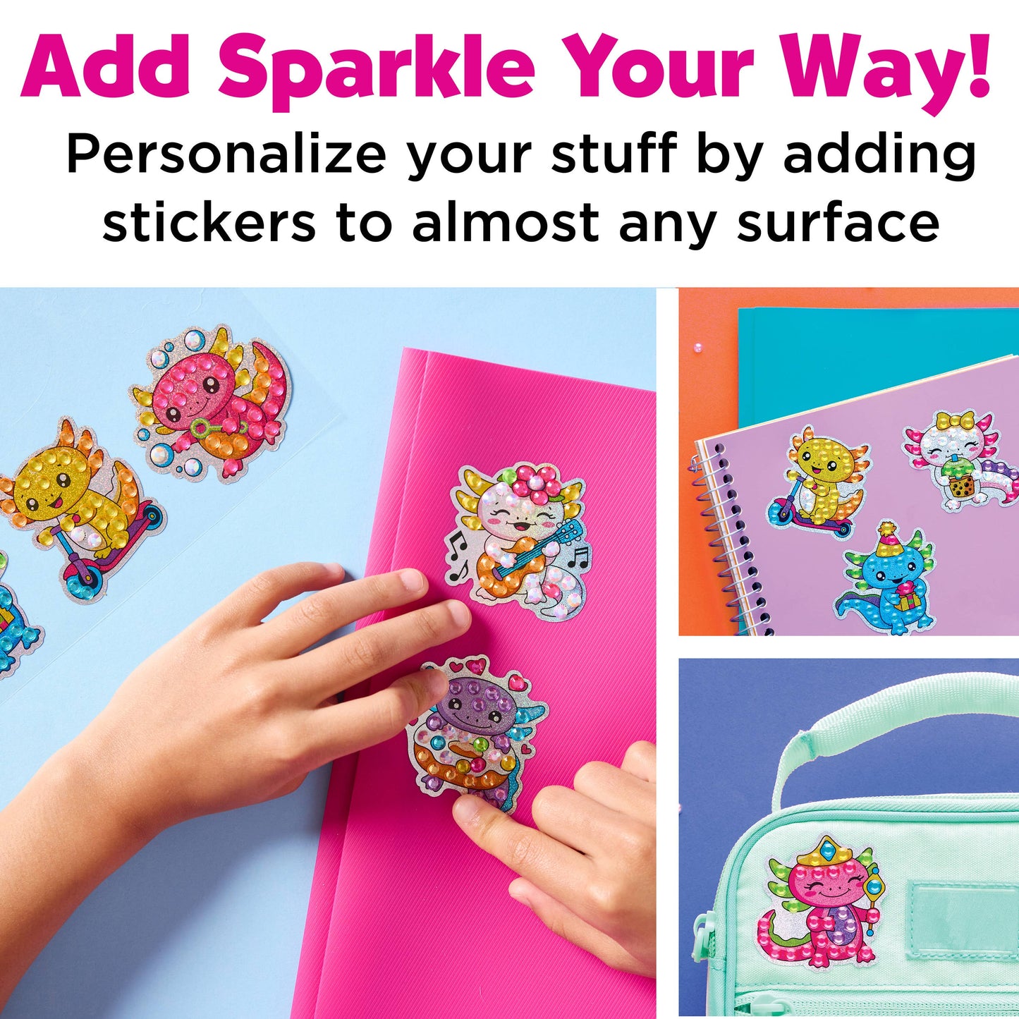 Big Gem Diamond Painting – Axolotl