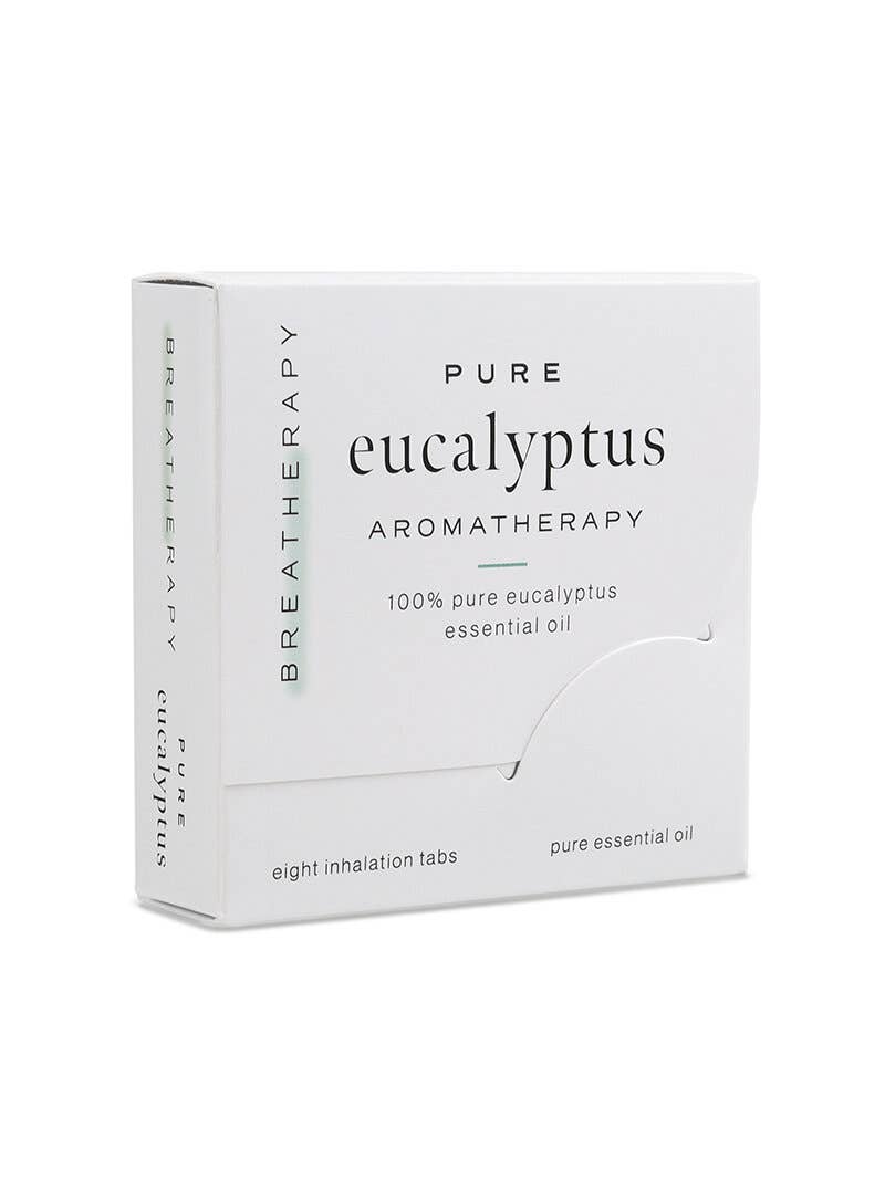 Breatherapy - EUCALYPTUS Aromatherapy Inhaler Patches (8pack)