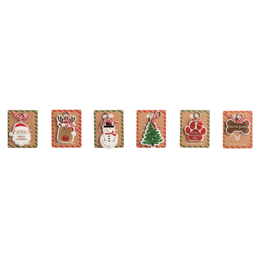 Acrylic LED Xmas Dog Charm - Assorted Styles