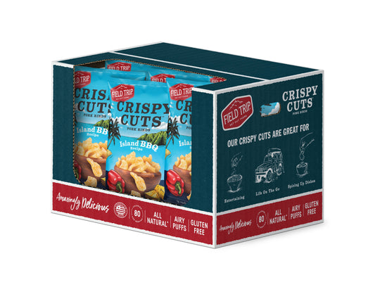 Crispy Cuts Island BBQ Pork Rind 2.5oz