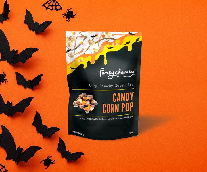 Candy Corn Popcorn 5oz Bag