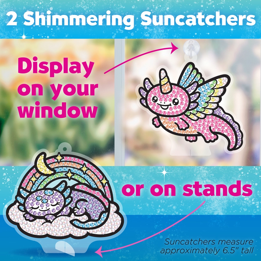 Big Gem Diamond Painting – Axolotl