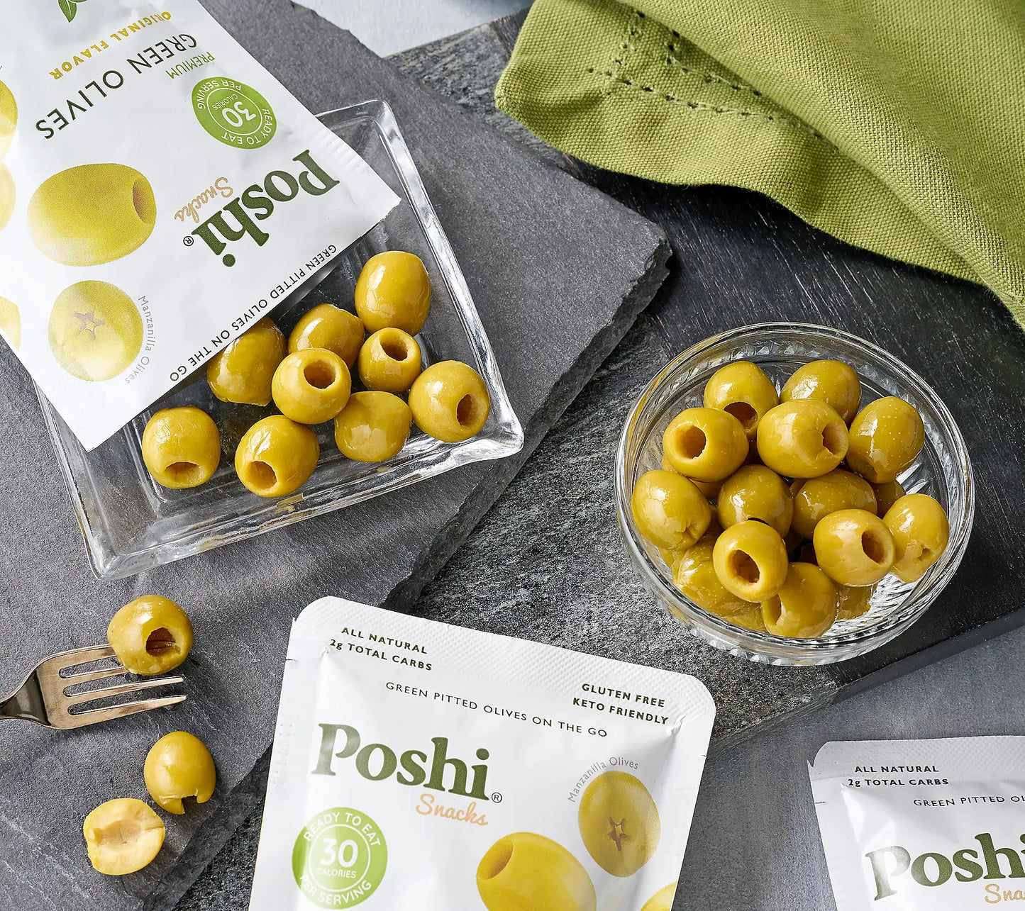 Premium Green Olives 1.1oz - Original