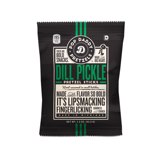 Seasoned Pretzels - 1.5oz - Dill Pickle