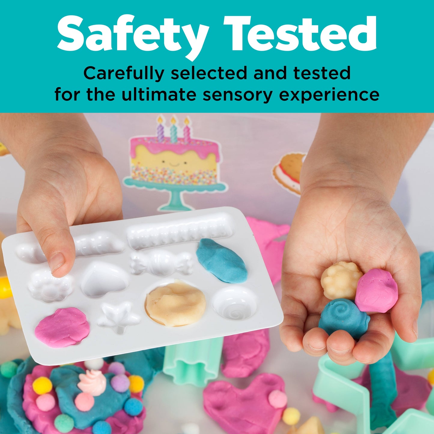 Faber-Castell / Creativity for Kids - Sensory Bin Bake Shop Activity Bin for Kids