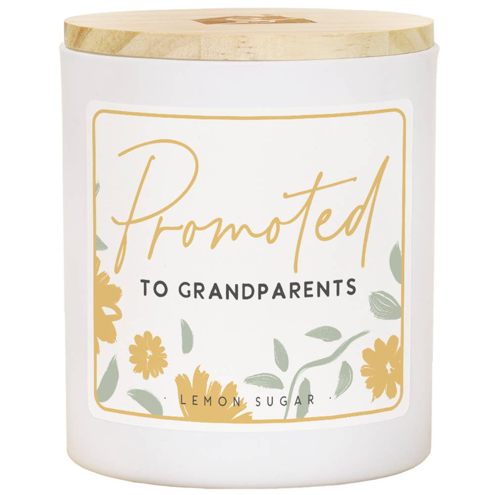 Promoted Grandparents - Lemon Sugar - Candles