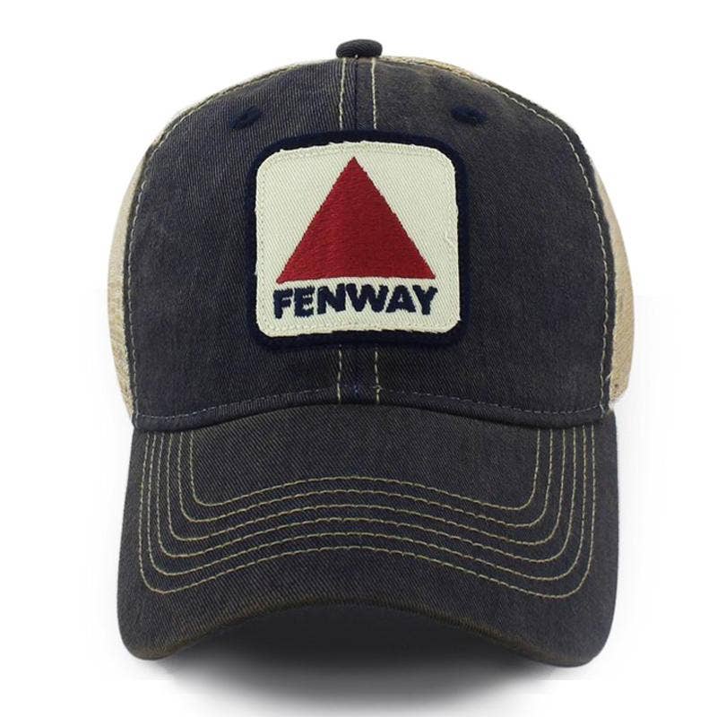 Fenway Patch "Dirty Water" Mesh Trucker Navy Hat