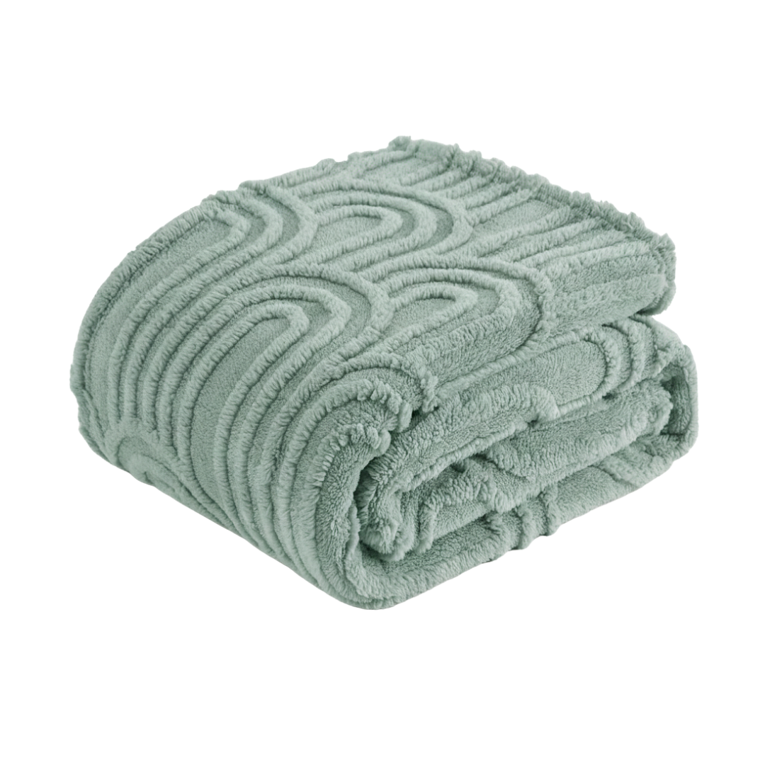 FLUFFERY - Cozy Home Taffeta Fleece Blanket 130x150cm Single Layer