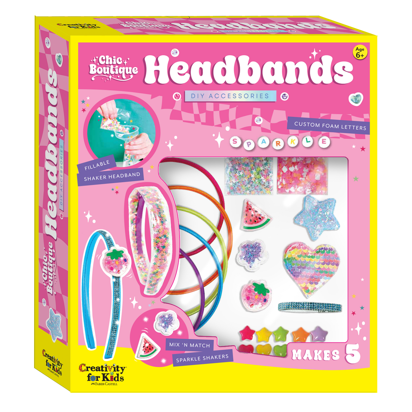 Faber-Castell / Creativity for Kids - Chic Boutique Headbands Craft Kit for Kids