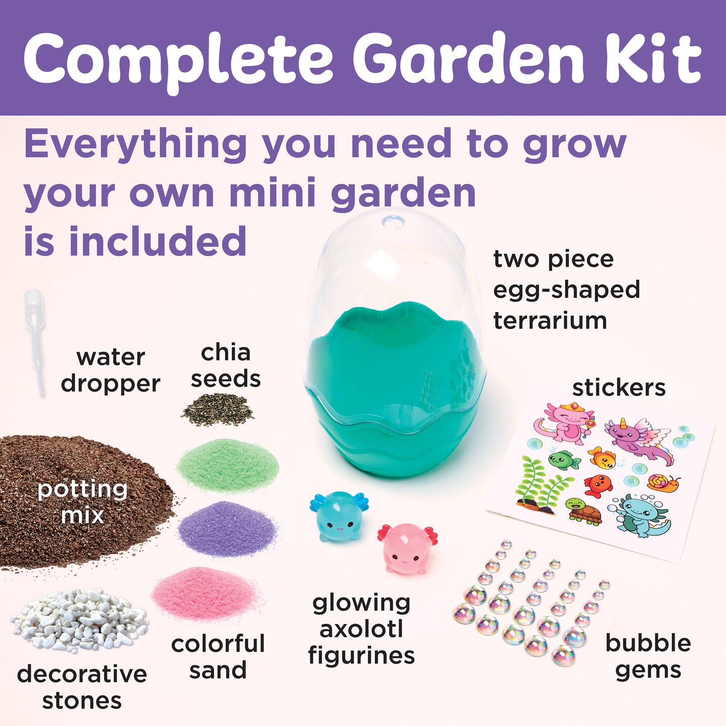 Grow A Mini Garden - Axolotl