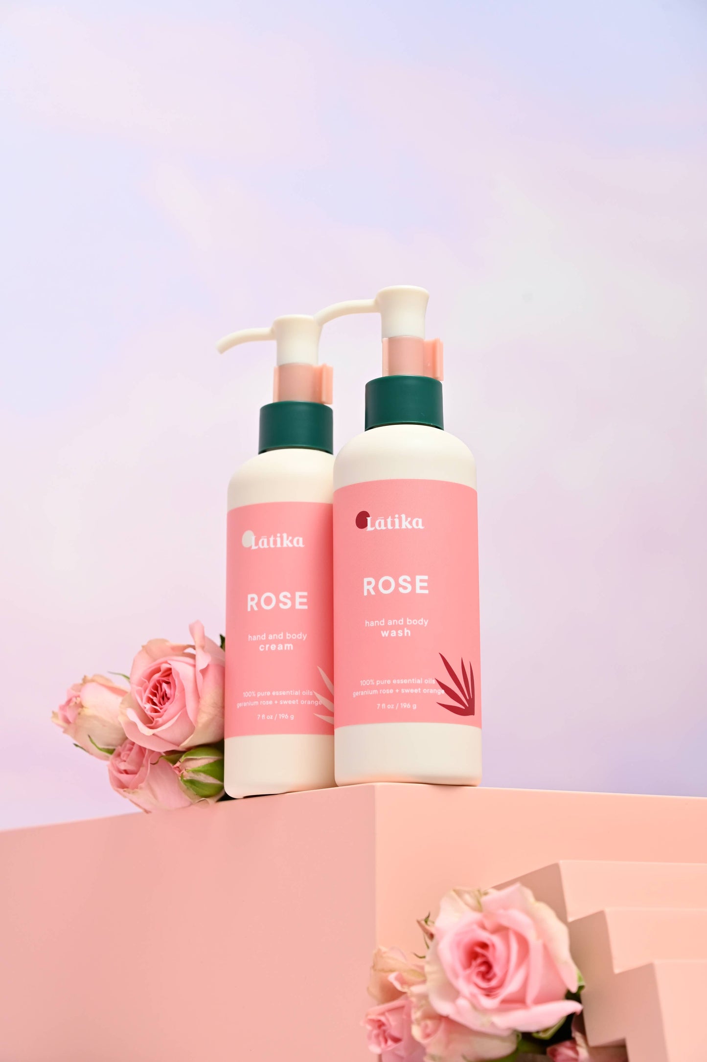 Latika Beauty - Pink Holiday💗 Wildflower - Essential Oils Hand - Body Cream