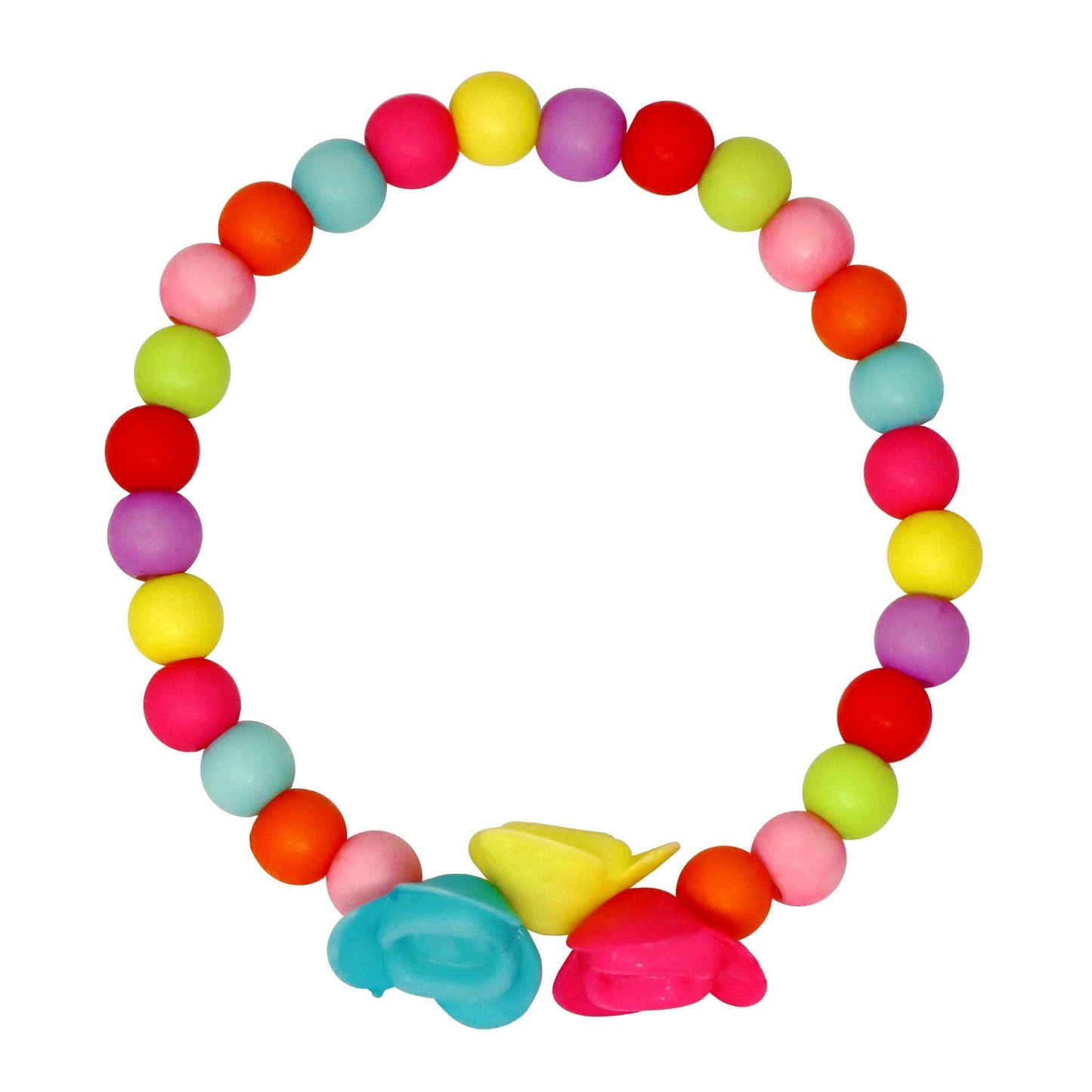 Vibrant Roses Flower Necklace