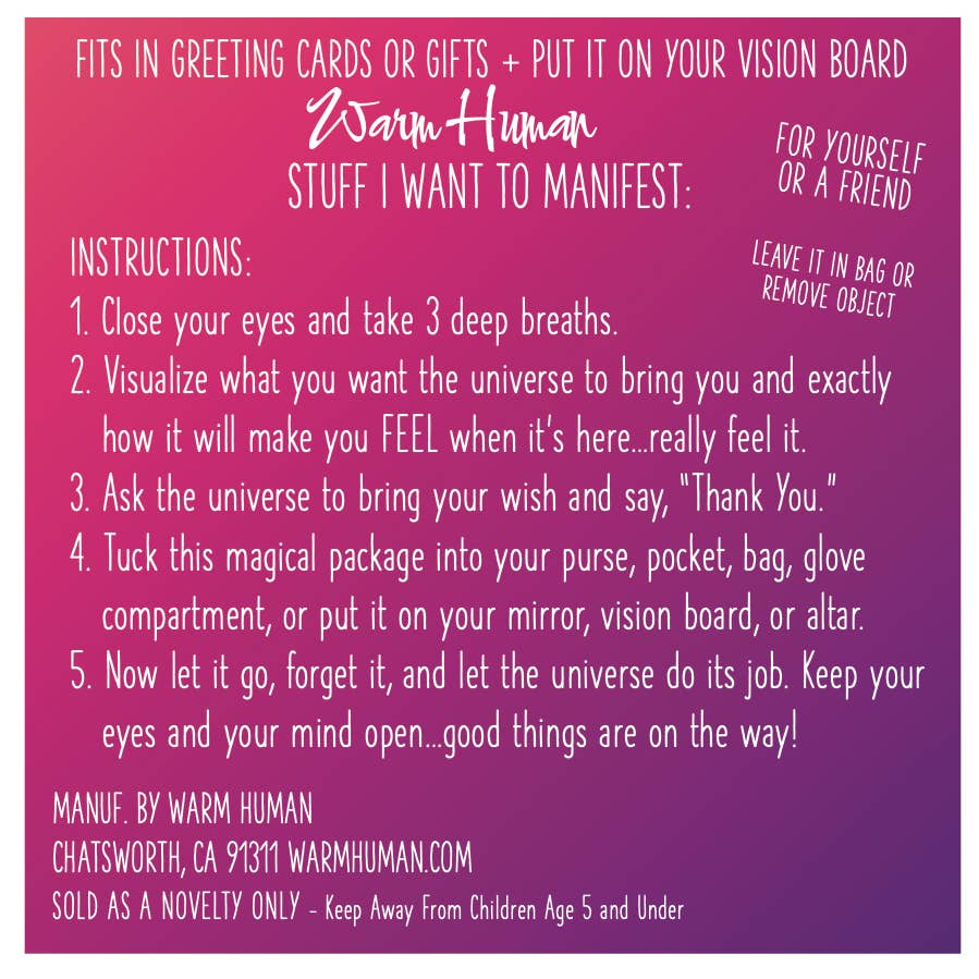 Stuff I Want To Manifest: To Show My Body Love + Respect