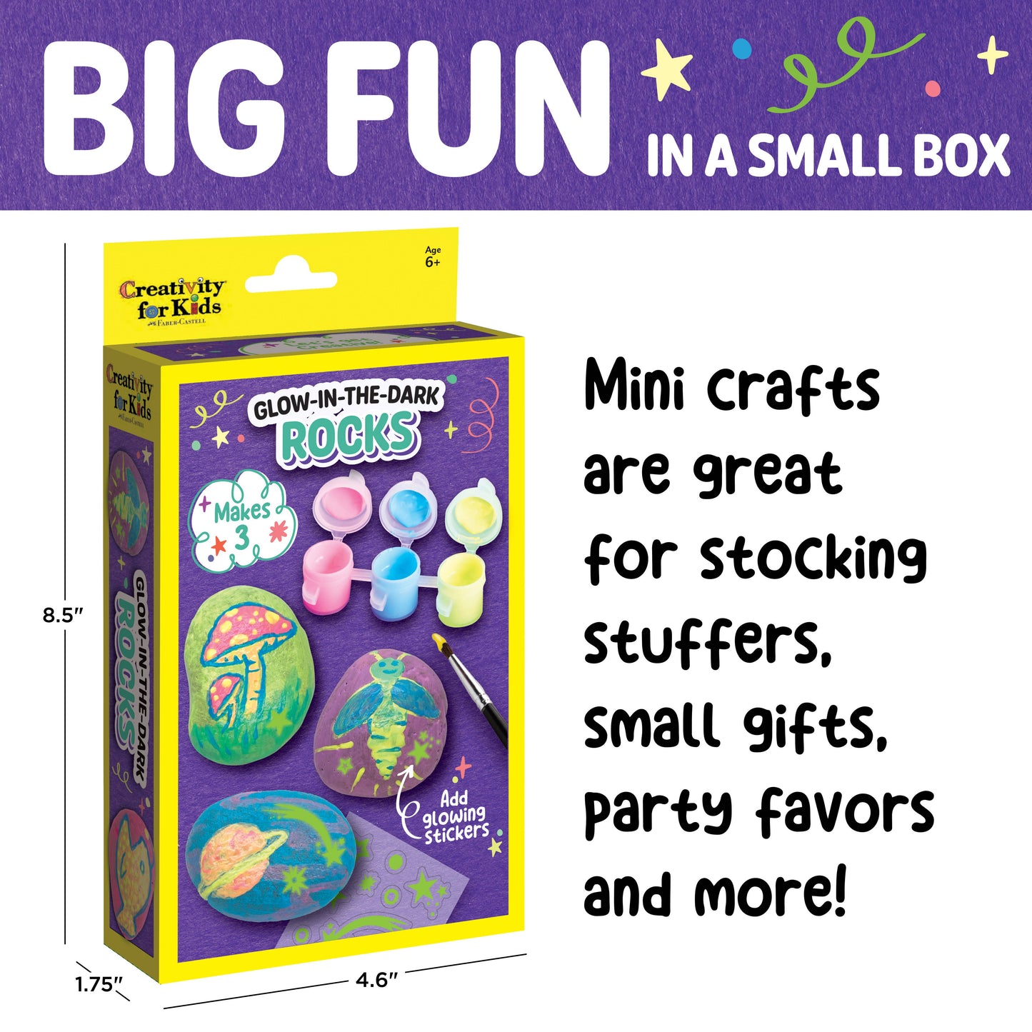 Glow in the Dark Rock Painting Kit