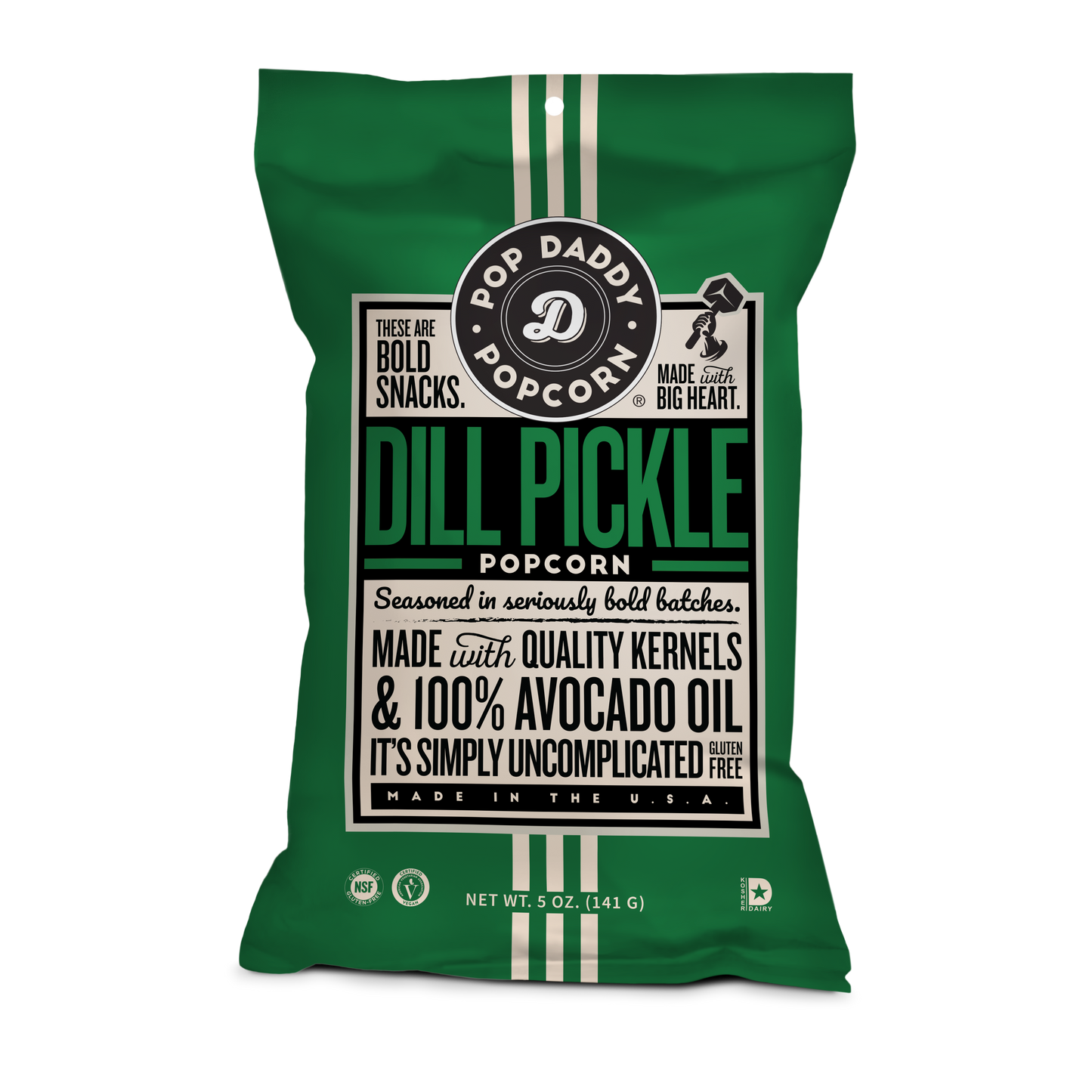 Flavored Popcorn - 5oz - Dill Pickle