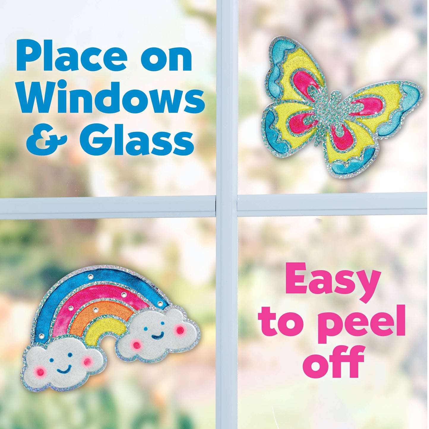 Easy Sparkle Window Art Mini Kit Craft Kit