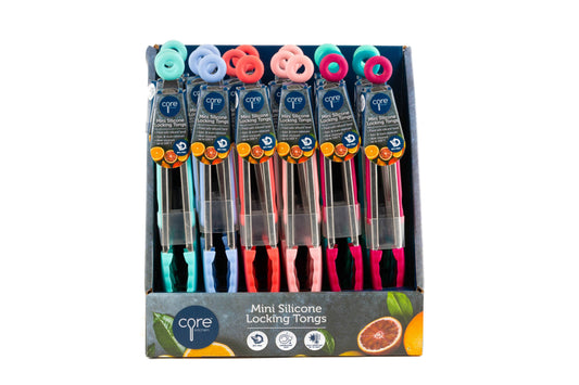 Core Home - CORE KITCHEN  Mini Locking Tongs CDU - NEW