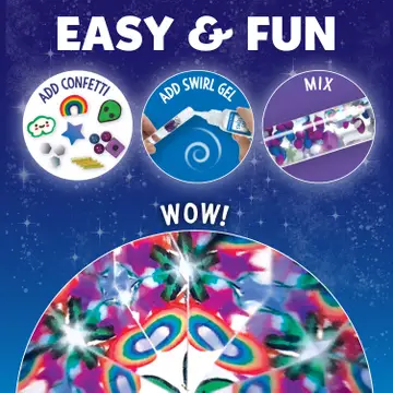 Make Your Own Magic Swirl Kaleidoscope Craft Kit