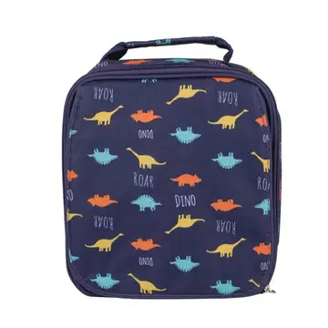 Dino Pattern Backpack & Lunchbag Set