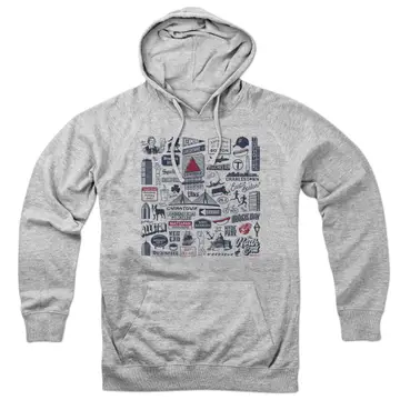 Boston Tourist Attraction Hoodie | XL / Gray