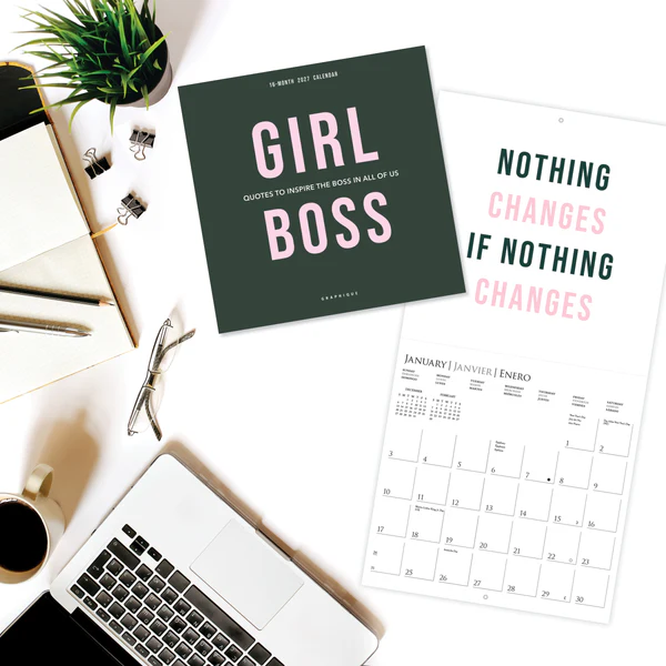 Girl Boss Mini Calendar