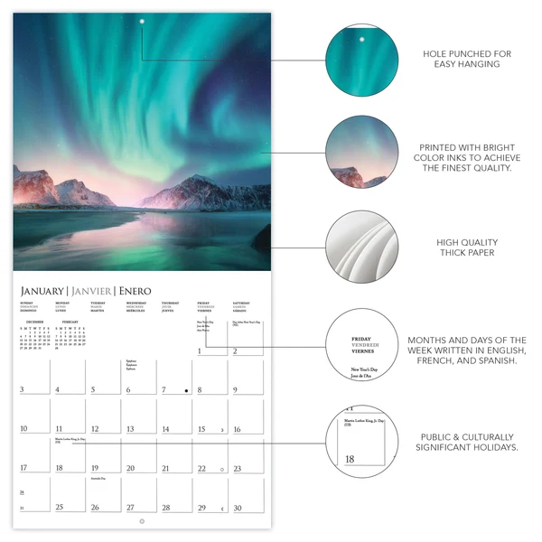 Stargazing Wall Calendar