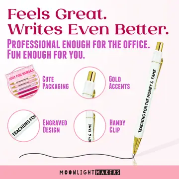 Just For Nurses - Pen Set - Nurse Appreciation, Nurse Gift