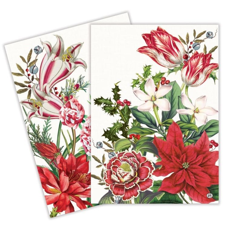 Christmas Bouquet Kitchen Towel Set of 2