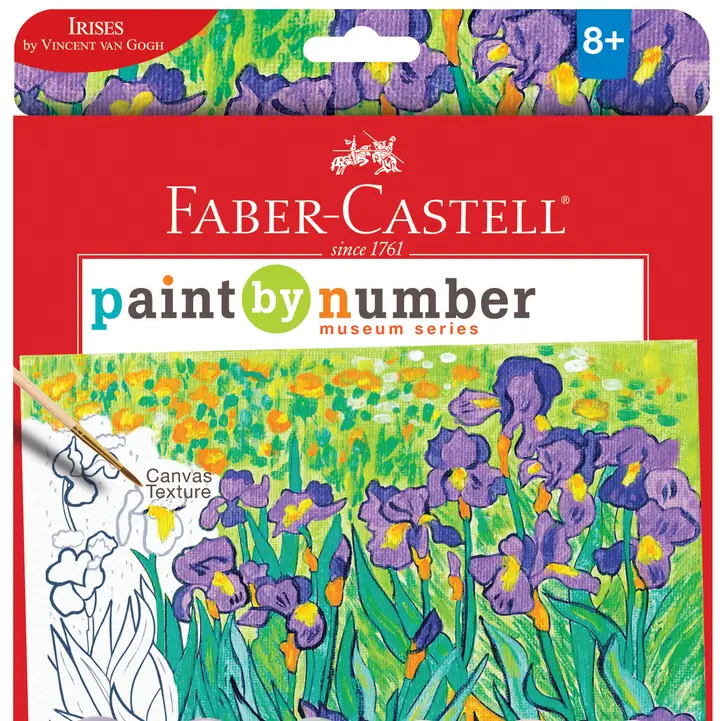 Paint By Number Museum Series – Irises