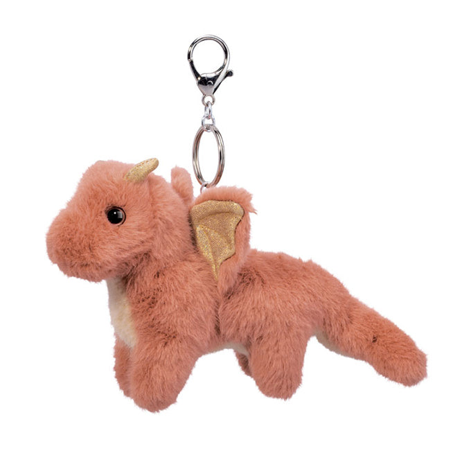 Rust Dragon Plush Charm