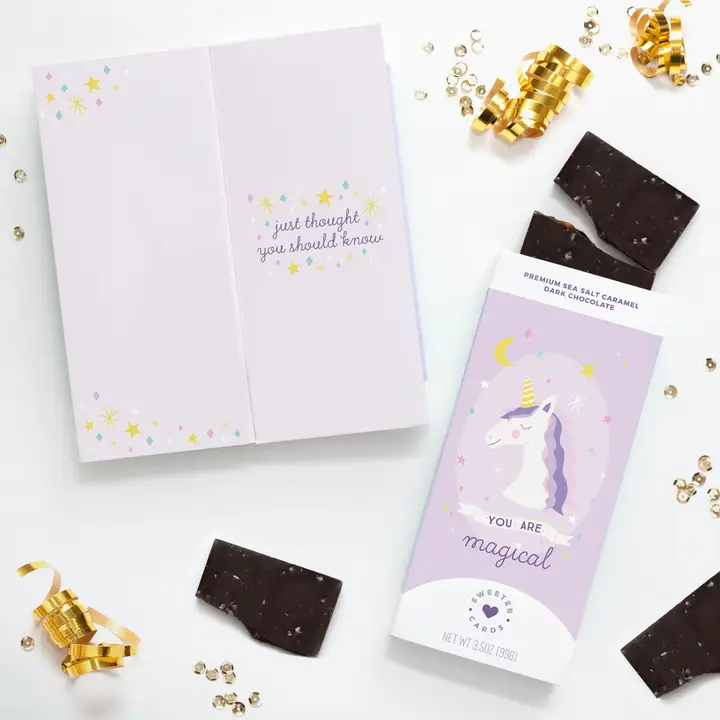 You Are Magical Chocolate - Filled Greeting Card